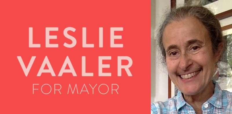 Why I support Leslie Vaaler for Yachats Mayor